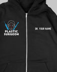 Definition Of Plastic Surgeon - Personalized Unisex Zip Hoodie