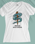 Rod Of Asclepius - Praxis Kai Logos - Women T-shirt