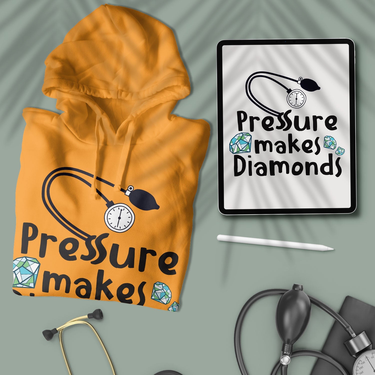 Pressure Makes Diamonds - Unisex Hoodie
