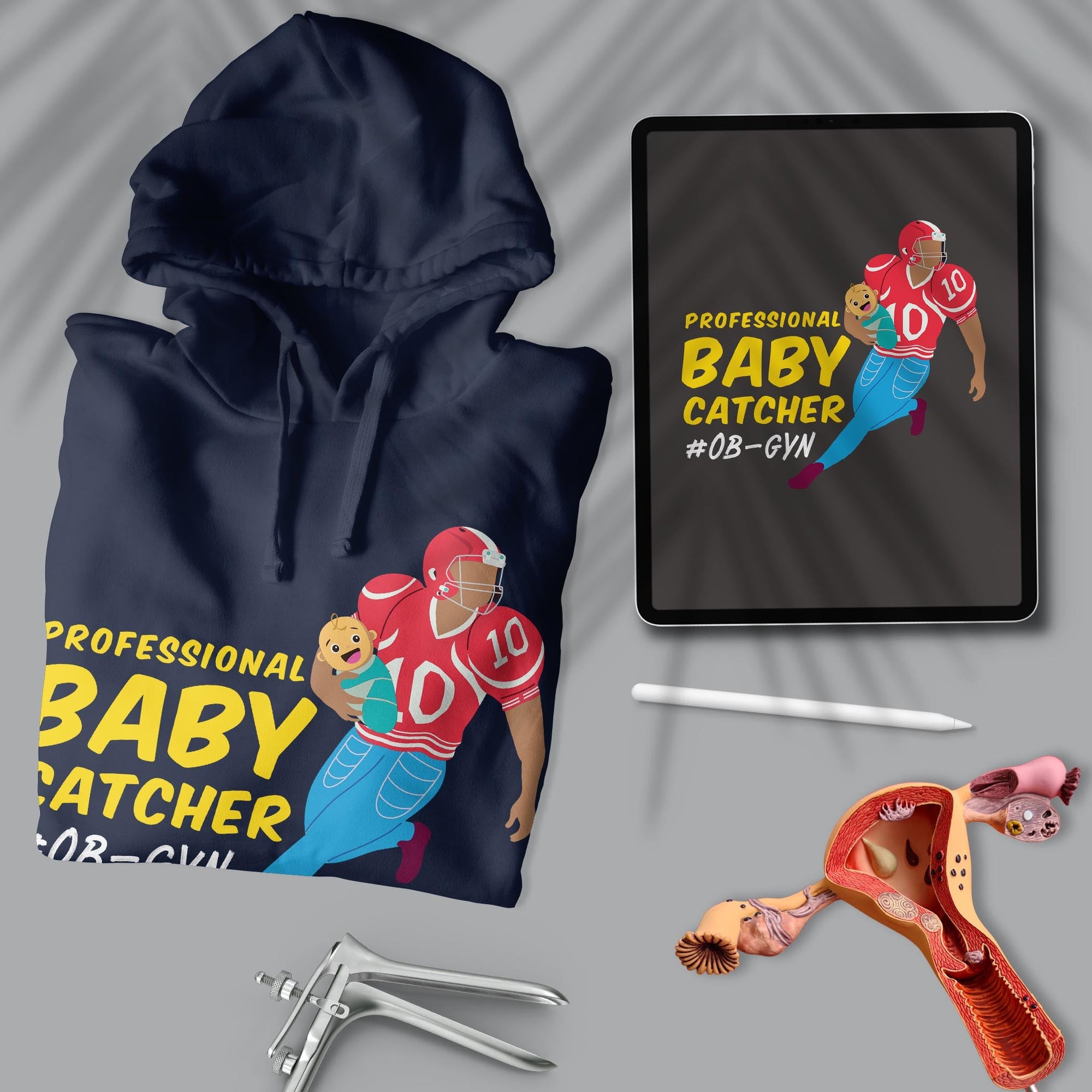Professional Baby Catcher - Unisex Hoodie