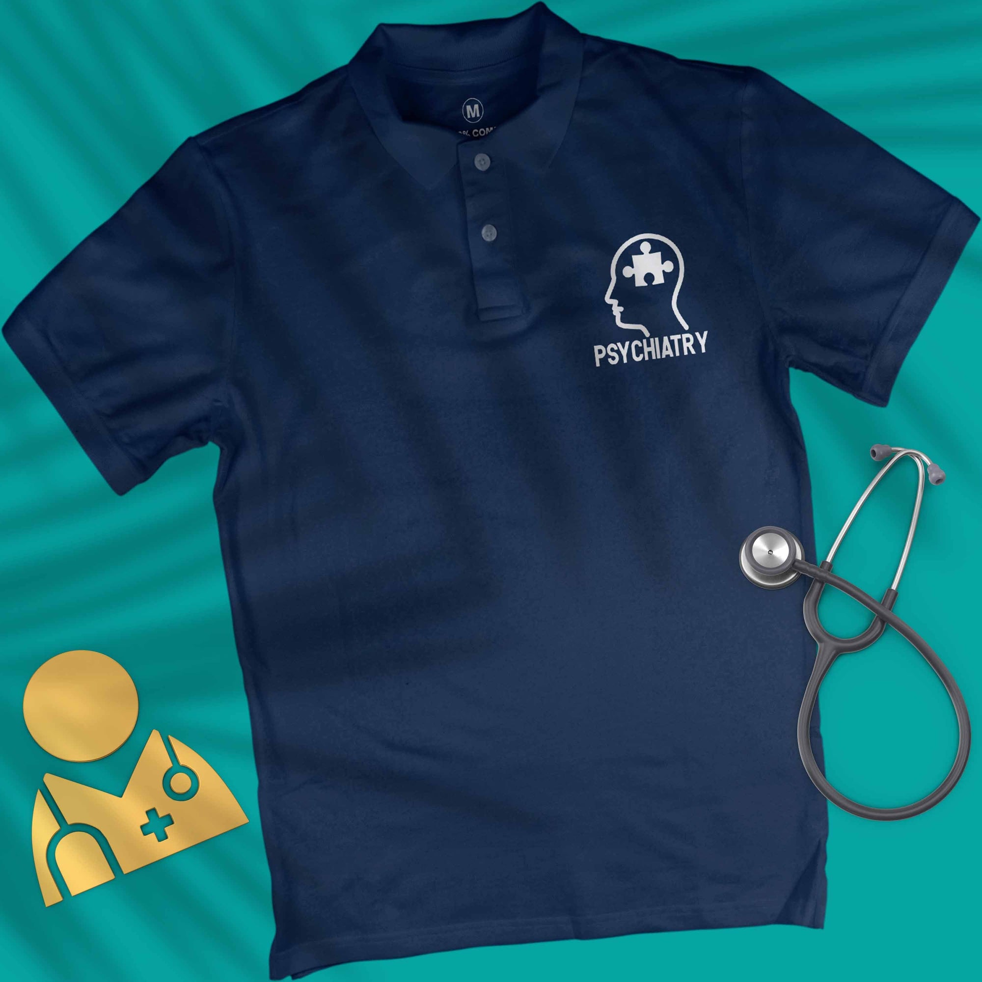 Psychiatry Logo - Polo T-shirt