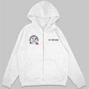 Definition Of Pulmonologist - Personalized Unisex Zip Hoodie
