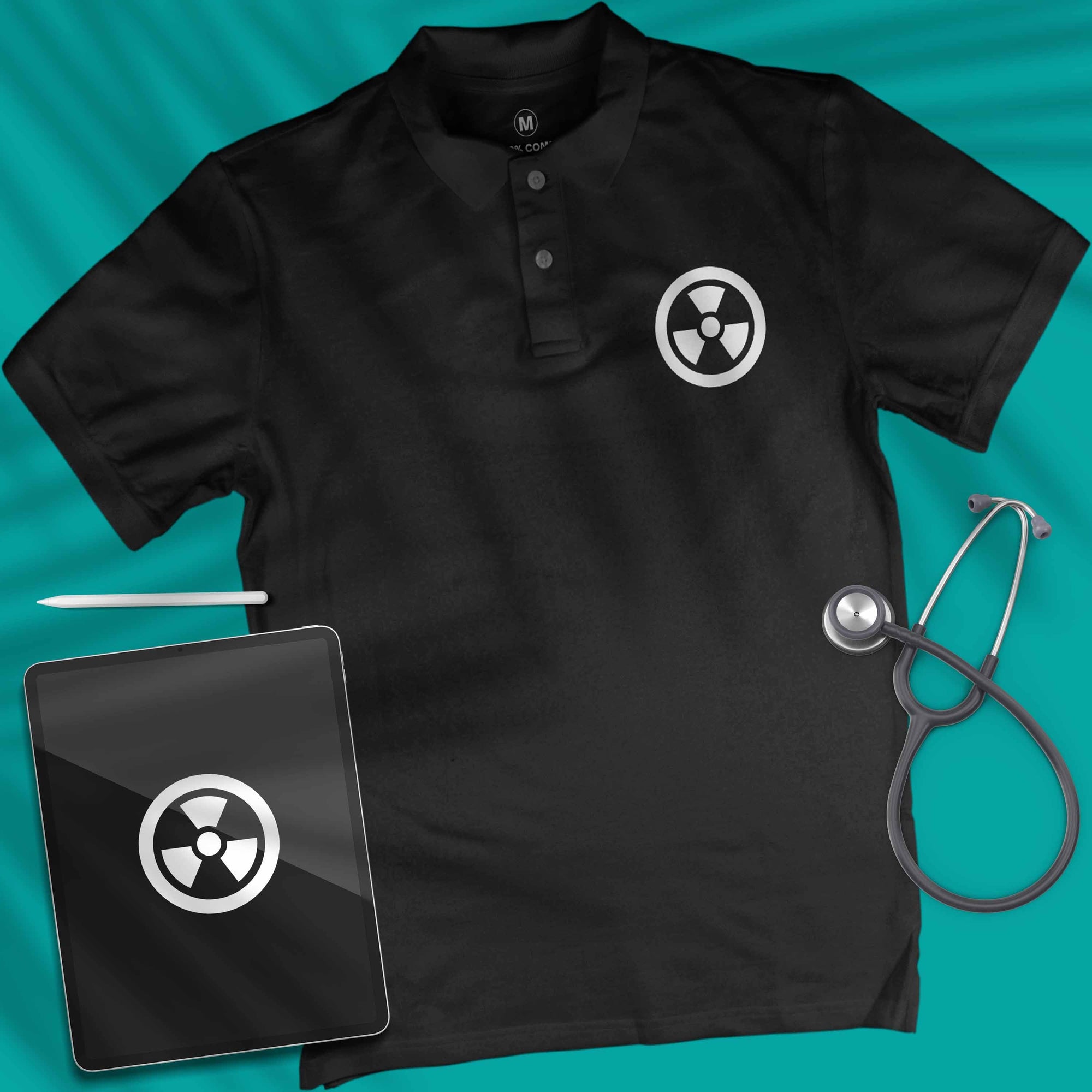 Radiation Logo - Polo T-shirt