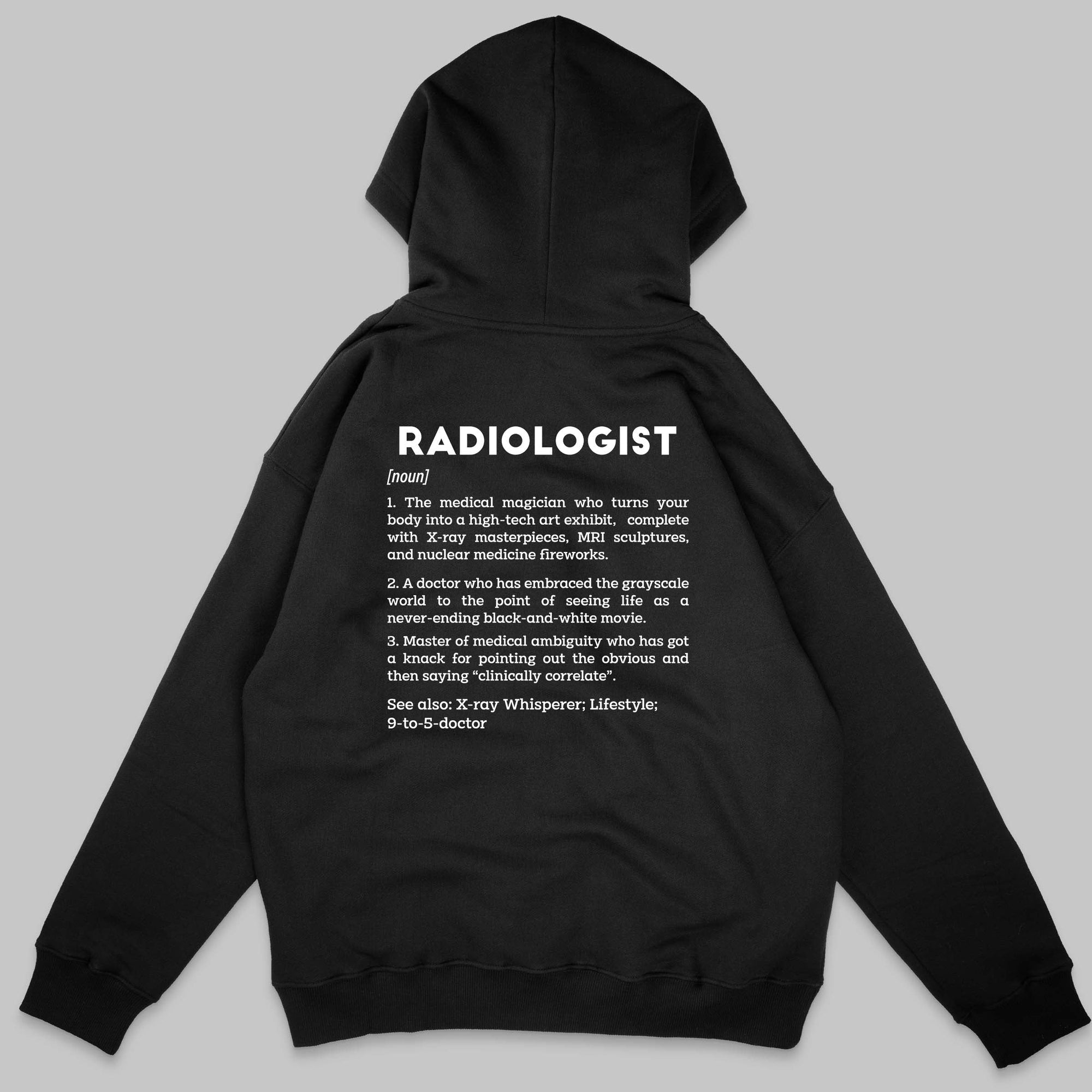 Definition Of Radiologist - Personalized Unisex Zip Hoodie
