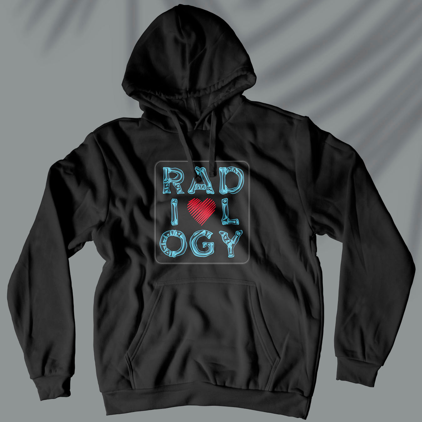 Radiology X-ray Lettering - Unisex Hoodie
