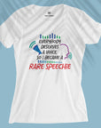 Rare Speechie - Women T-shirt