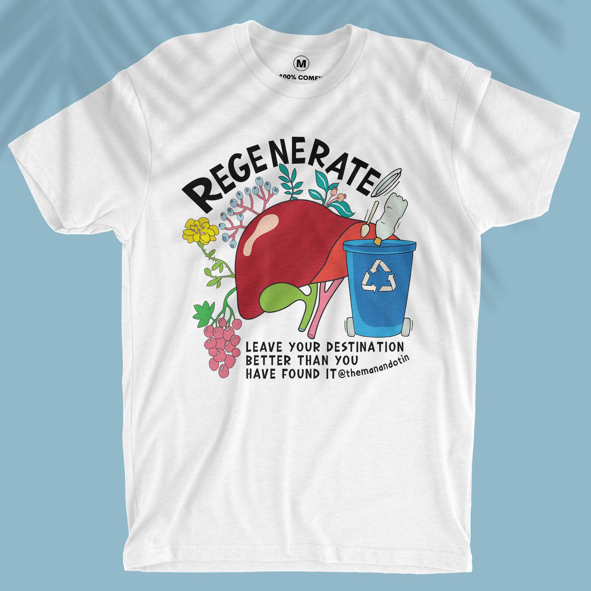 Regenerate - Travel + Anatomy Series - Men T-shirt