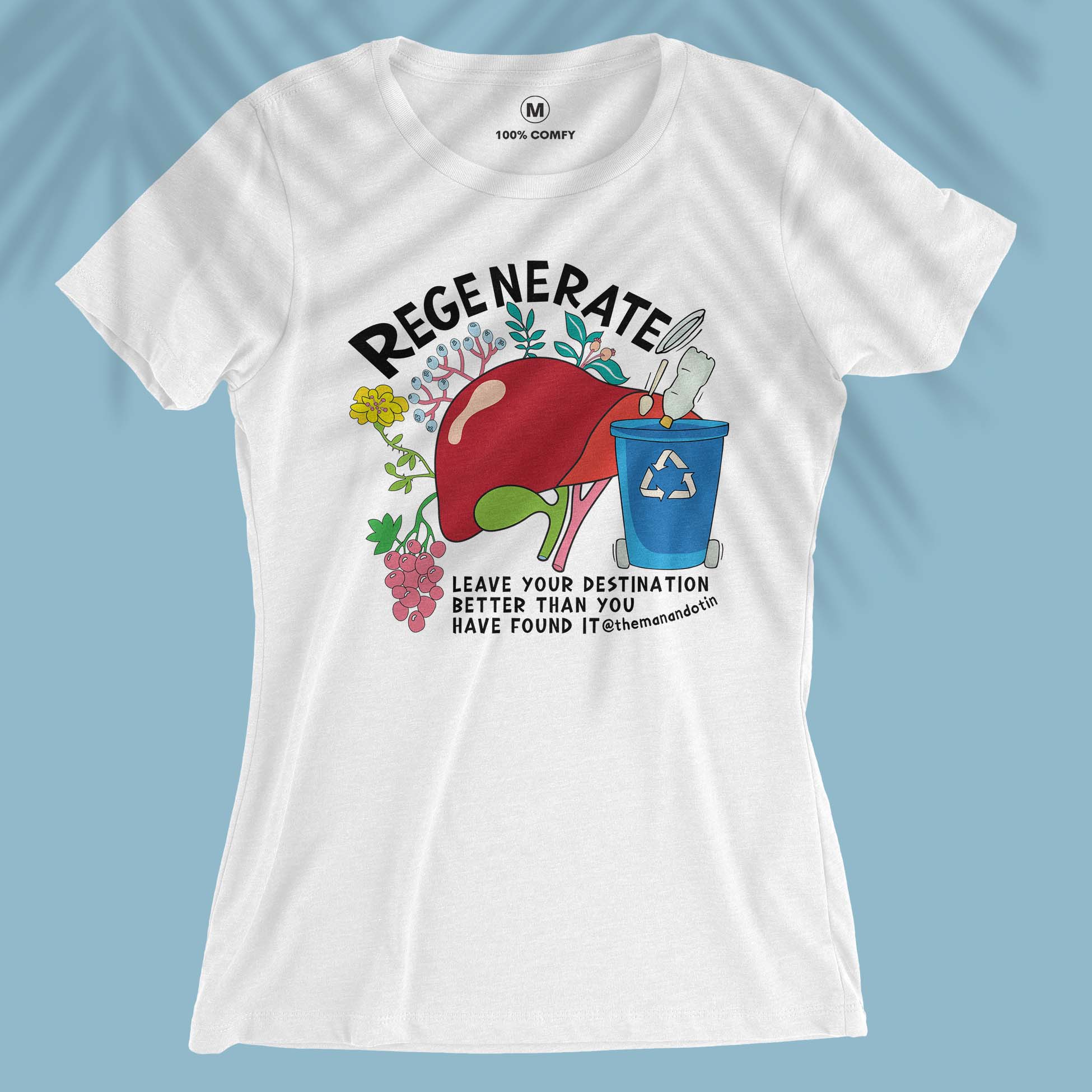 Regenerate - Travel + Anatomy Series - Women T-shirt