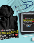 Roses are red... Anesthesiologist - Unisex Hoodie