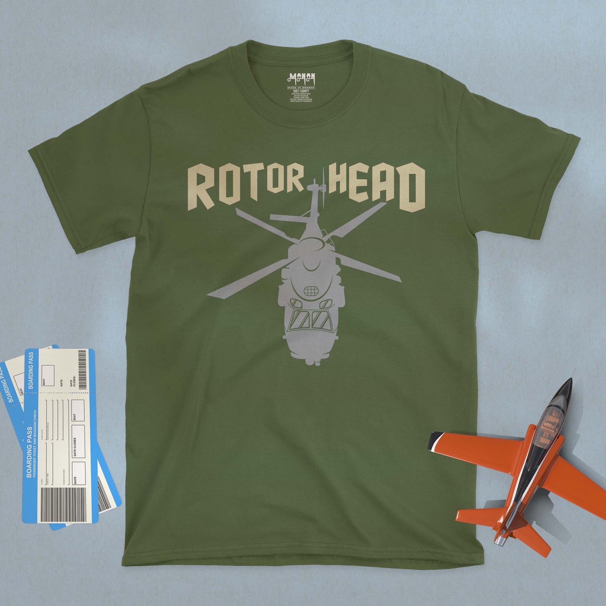 Rotorhead - Unisex T-shirt For Helicopter Pilots