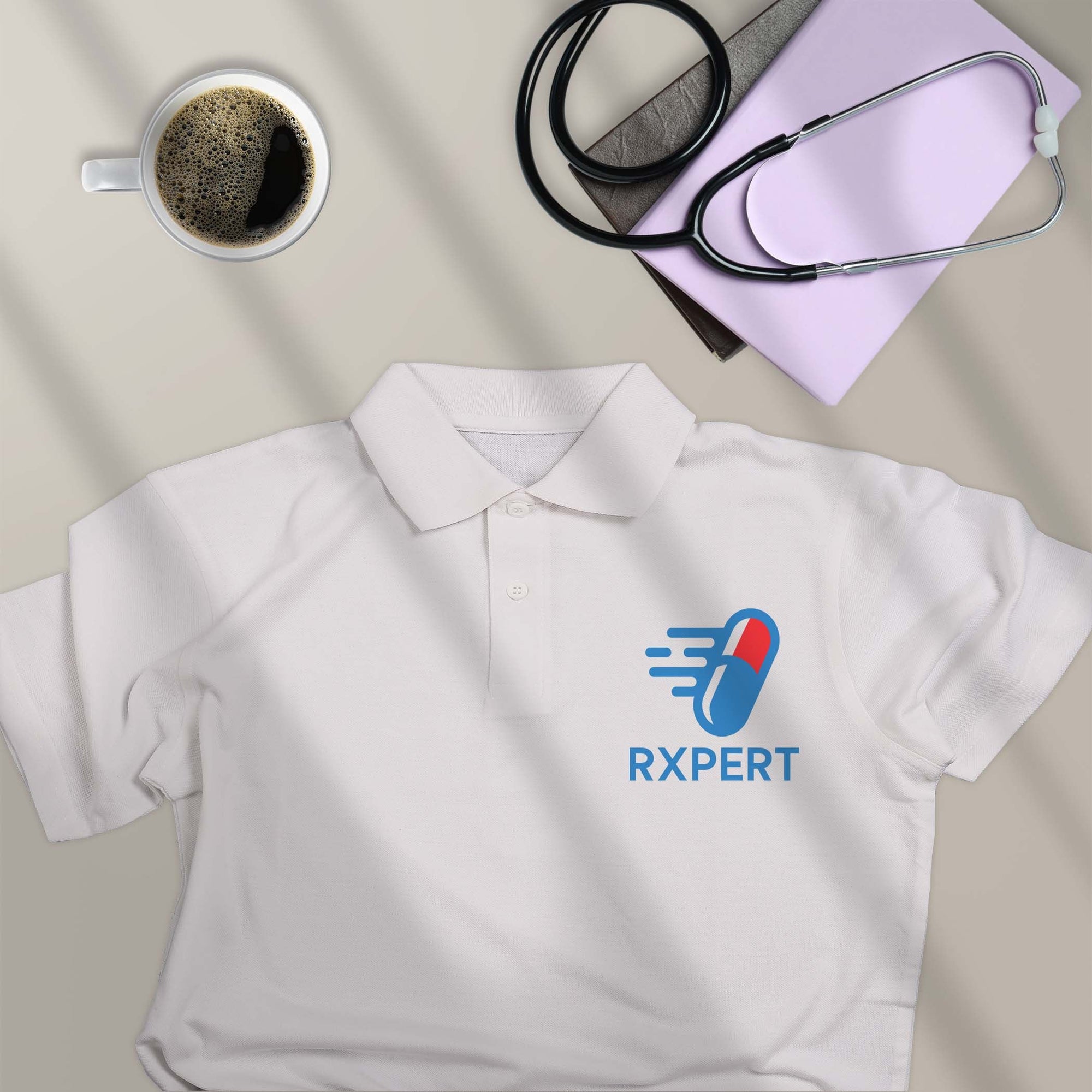 Rxpert - Polo T-shirt For Pharmacologist &amp; Pharmacist