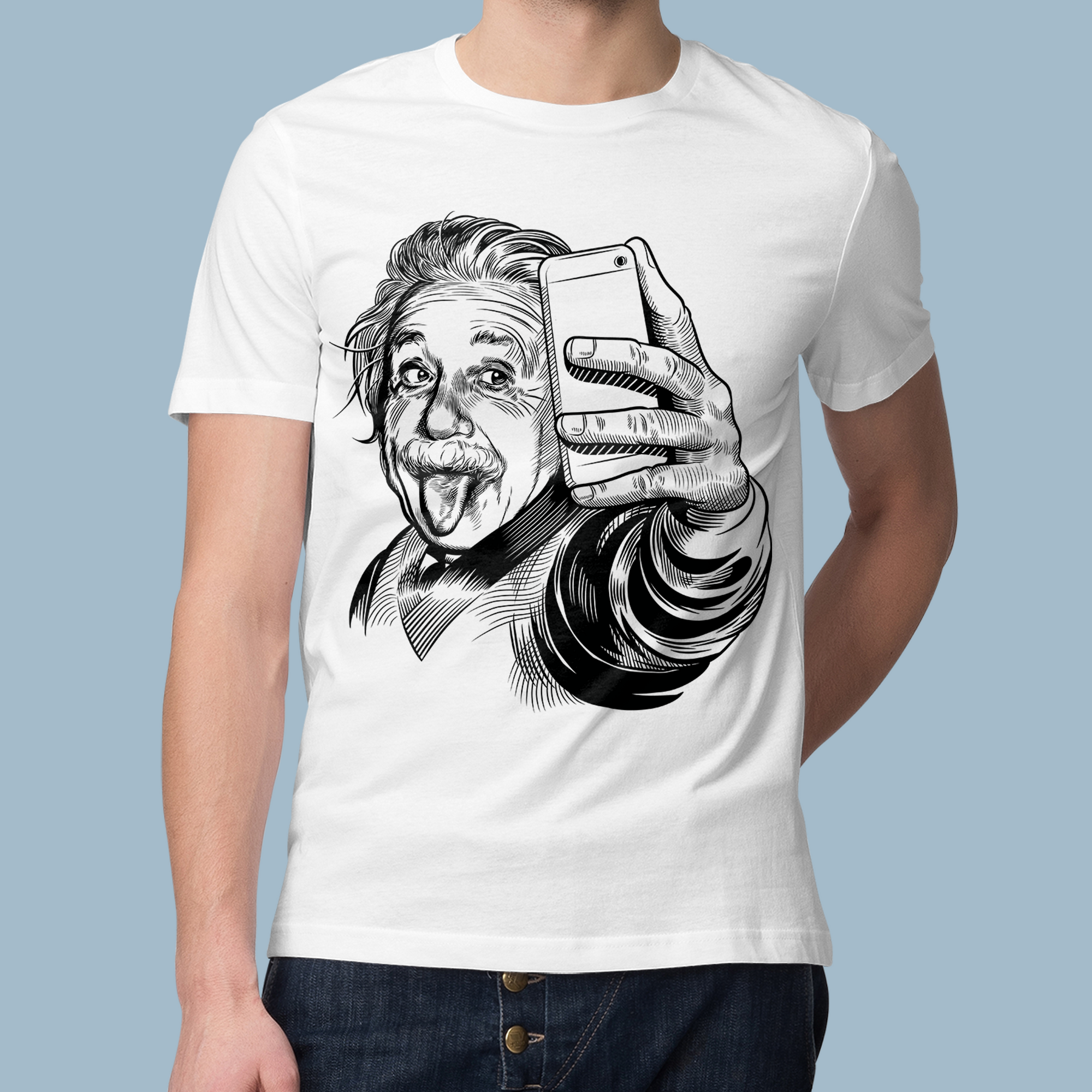 Selfie - Men T-shirt, Tshirt - The Manan