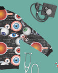 Eye Balls & Eye Anatomy - Unisex Printed Jacket