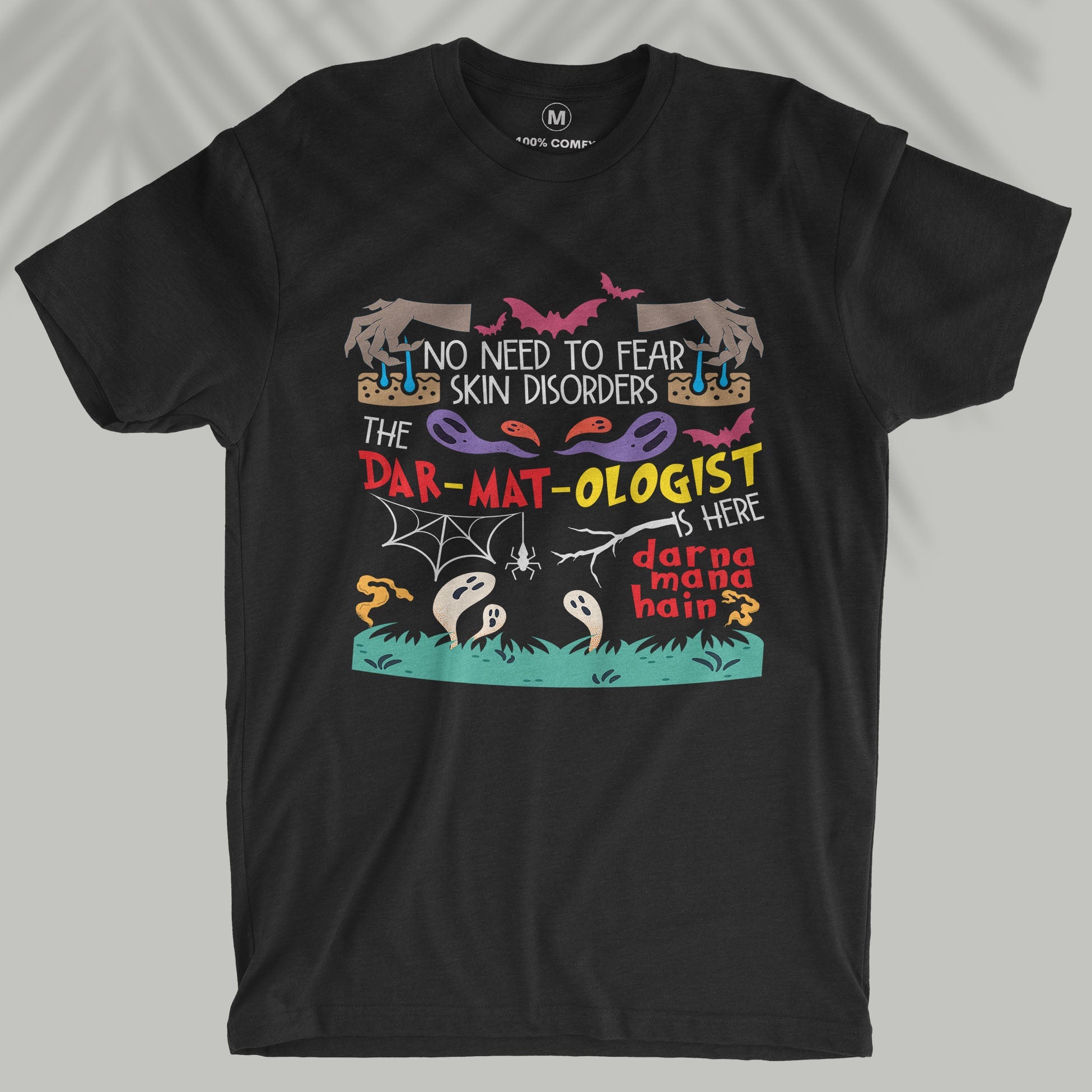 Spooky Dar-mat-ologist  - Men T-shirt