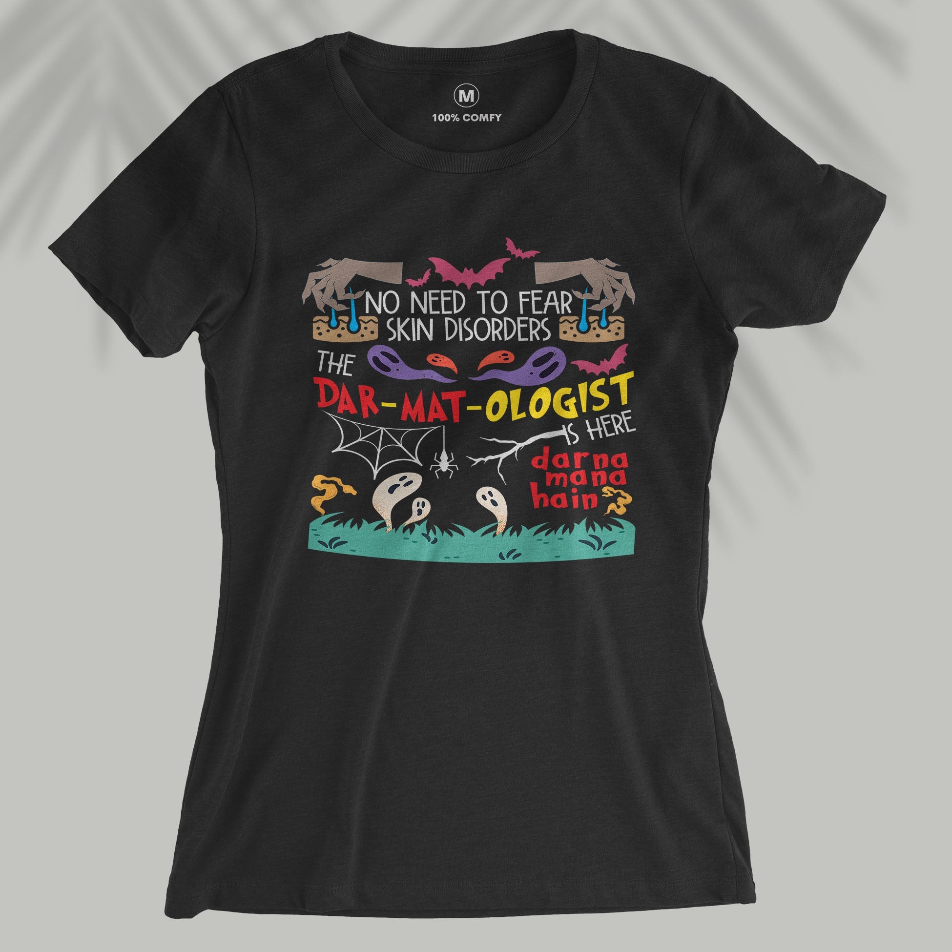 Spooky Dar-mat-ologist  - Women T-shirt