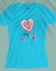 Stethoscope Heart - Women T-shirt