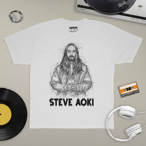 Steve Aoki - Fan Art - Unisex Oversized T-shirt