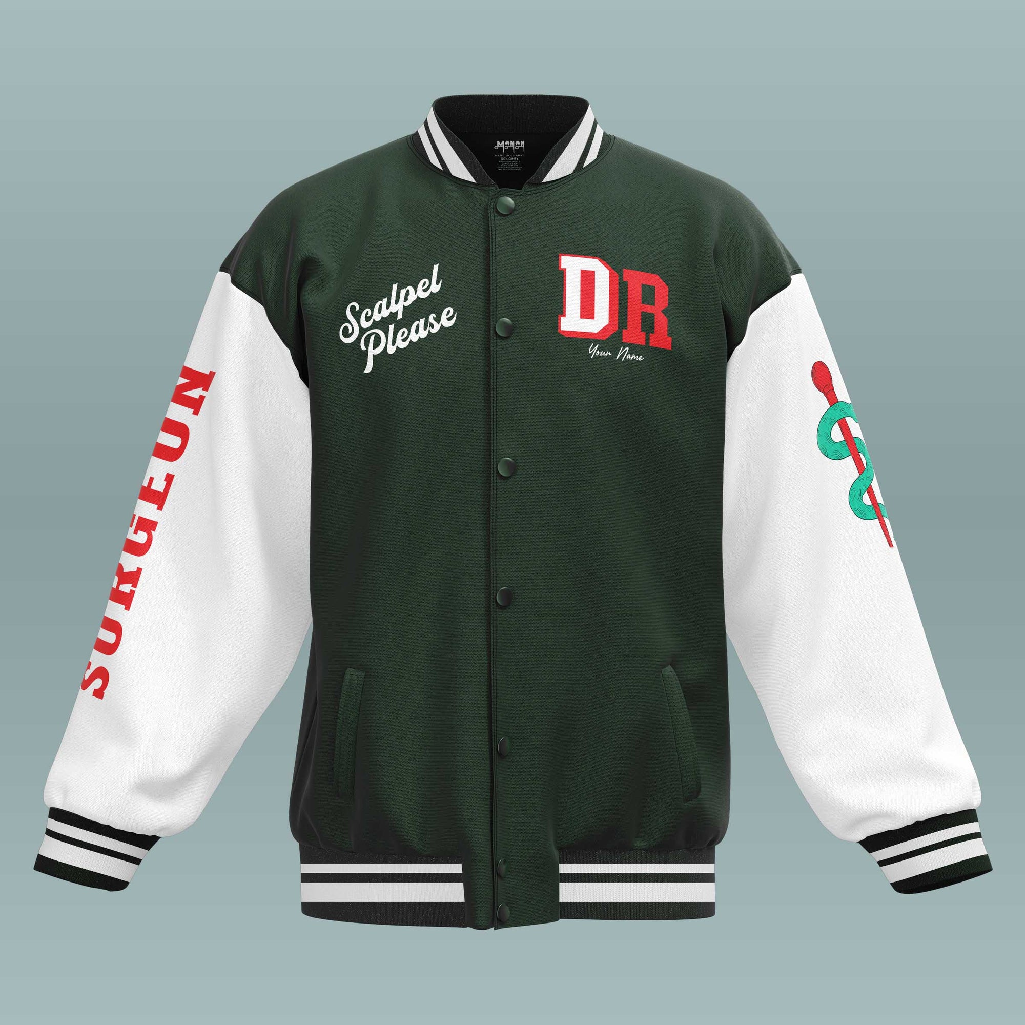 Surgeon - Personalized Varsity Jacket