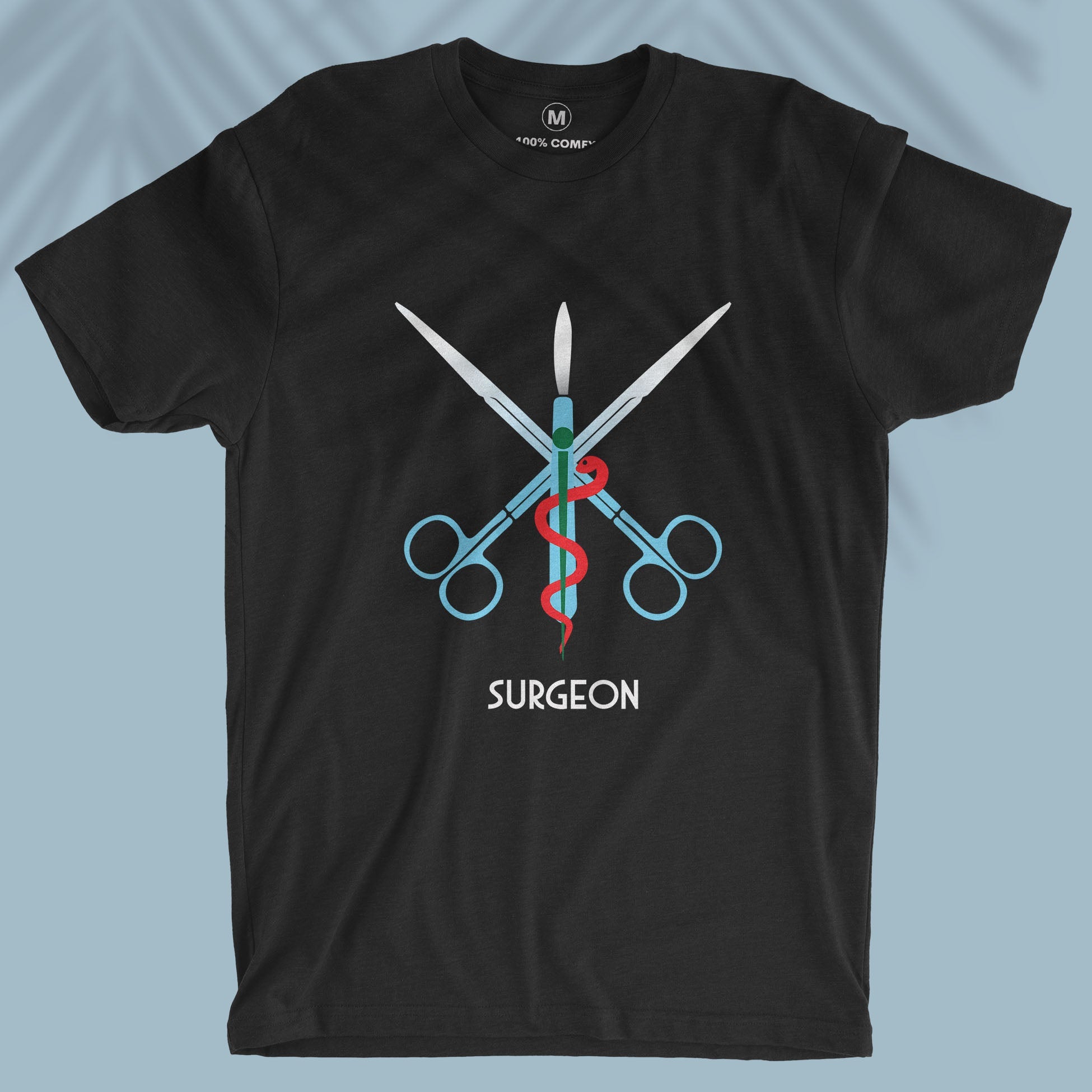 Surgeon - Rod of Asclepius - Unisex T-shirt