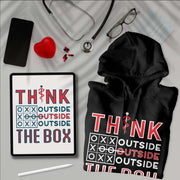 Think Outside The Box - Unisex Hoodie For Doctors