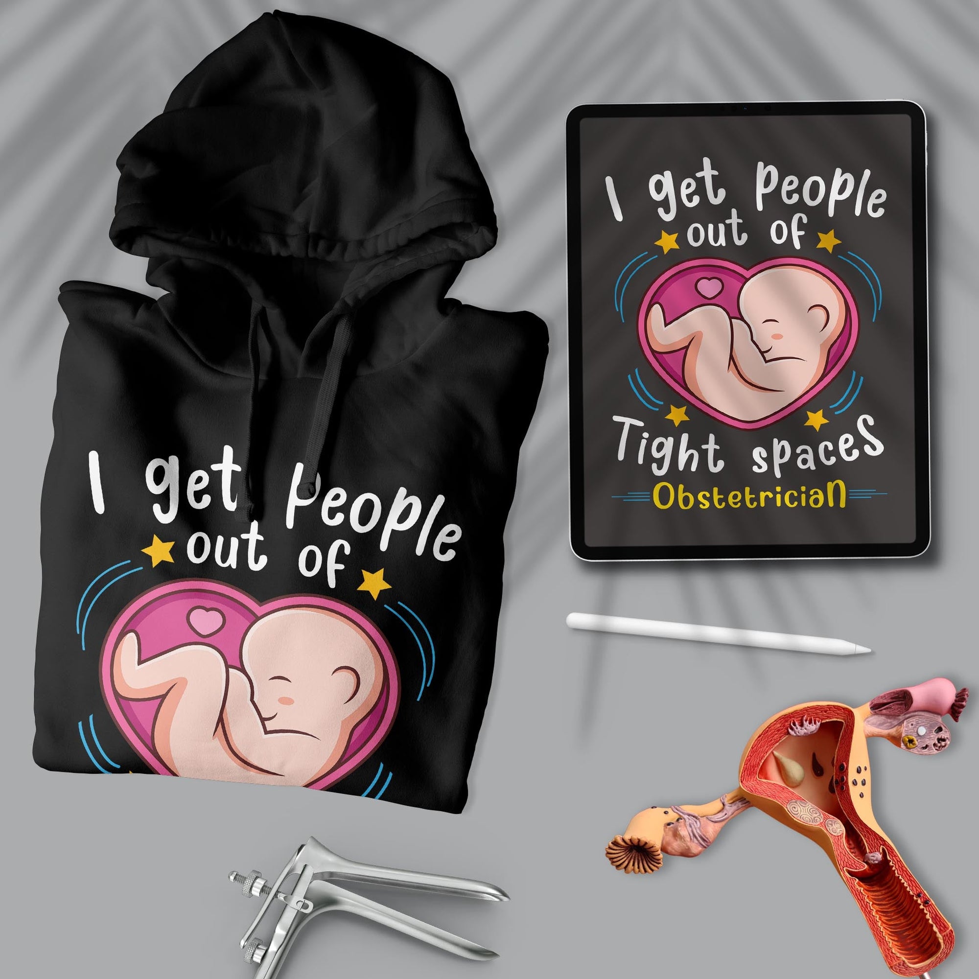 I Get People Out Of Tight Spaces - Unisex Hoodie