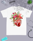 Human Heart Watercolor - Unisex T-shirt