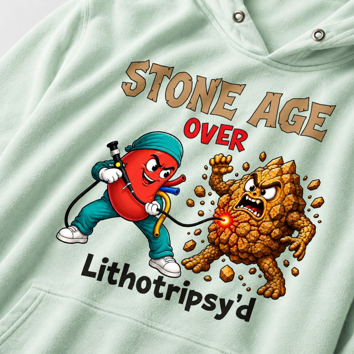 Stone Age Over - Lithotripsy'd - Unisex Hoodie