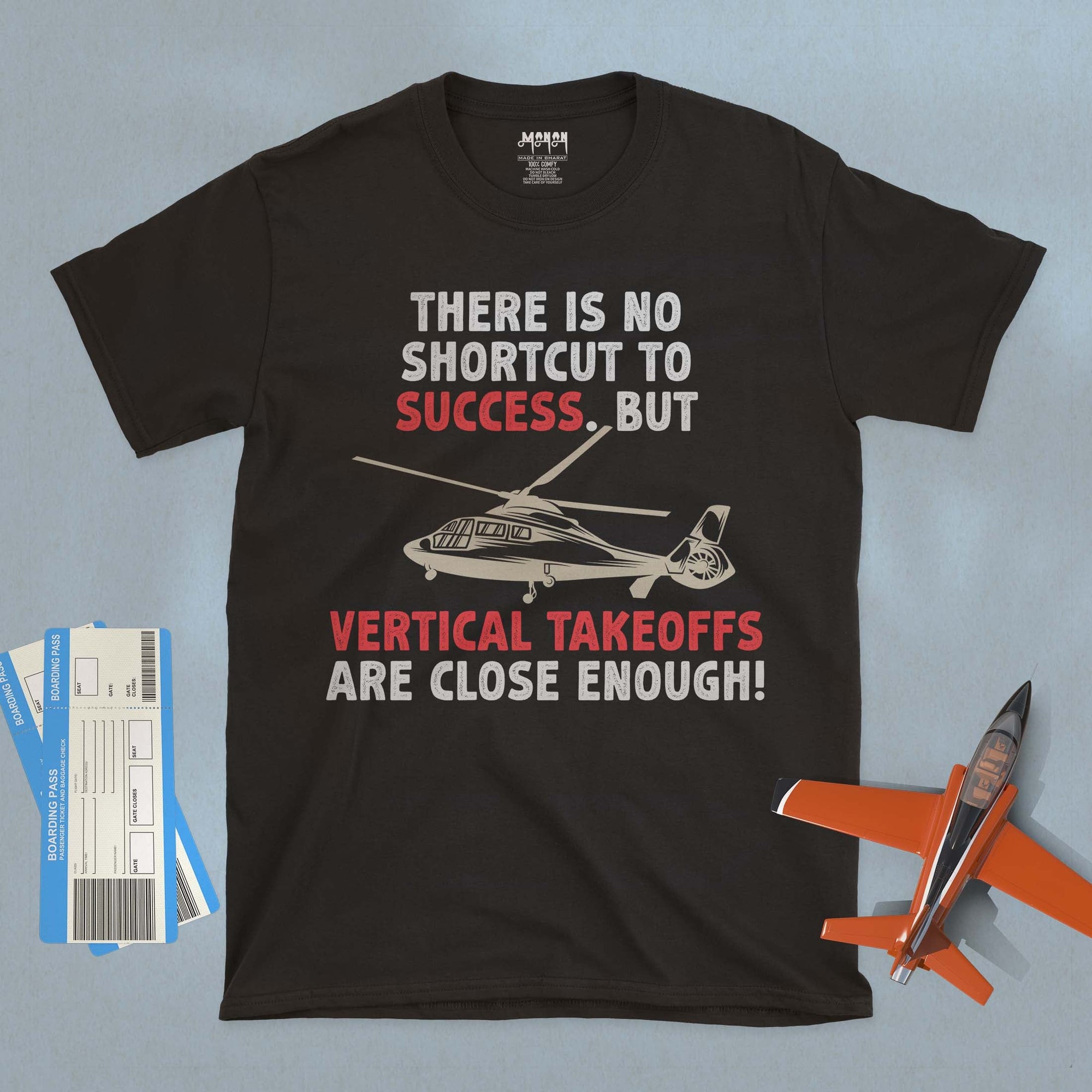 Vertical Takeoffs - Unisex T-shirt For Helicopter Pilots