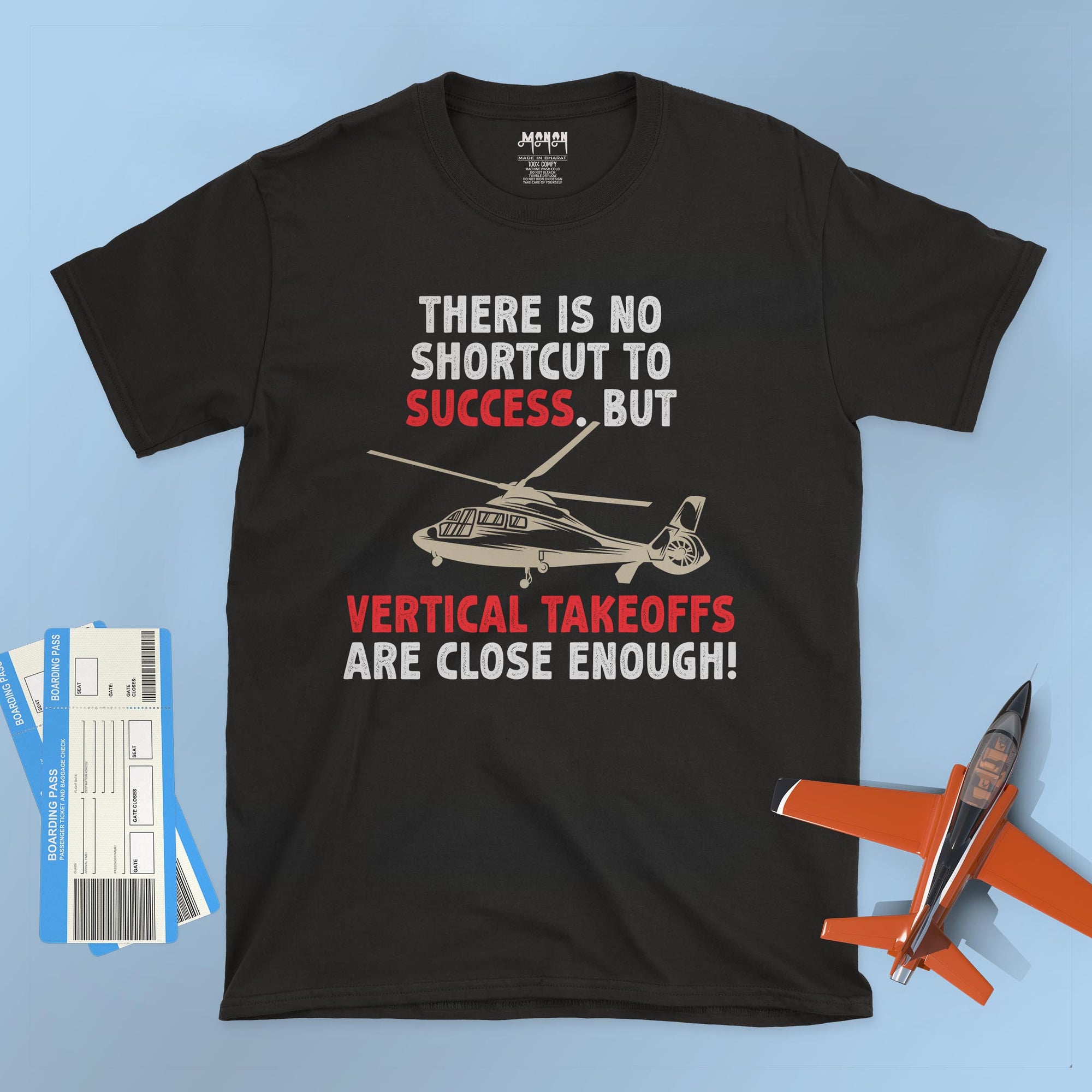 Vertical Takeoffs - Unisex T-shirt For Helicopter Pilots
