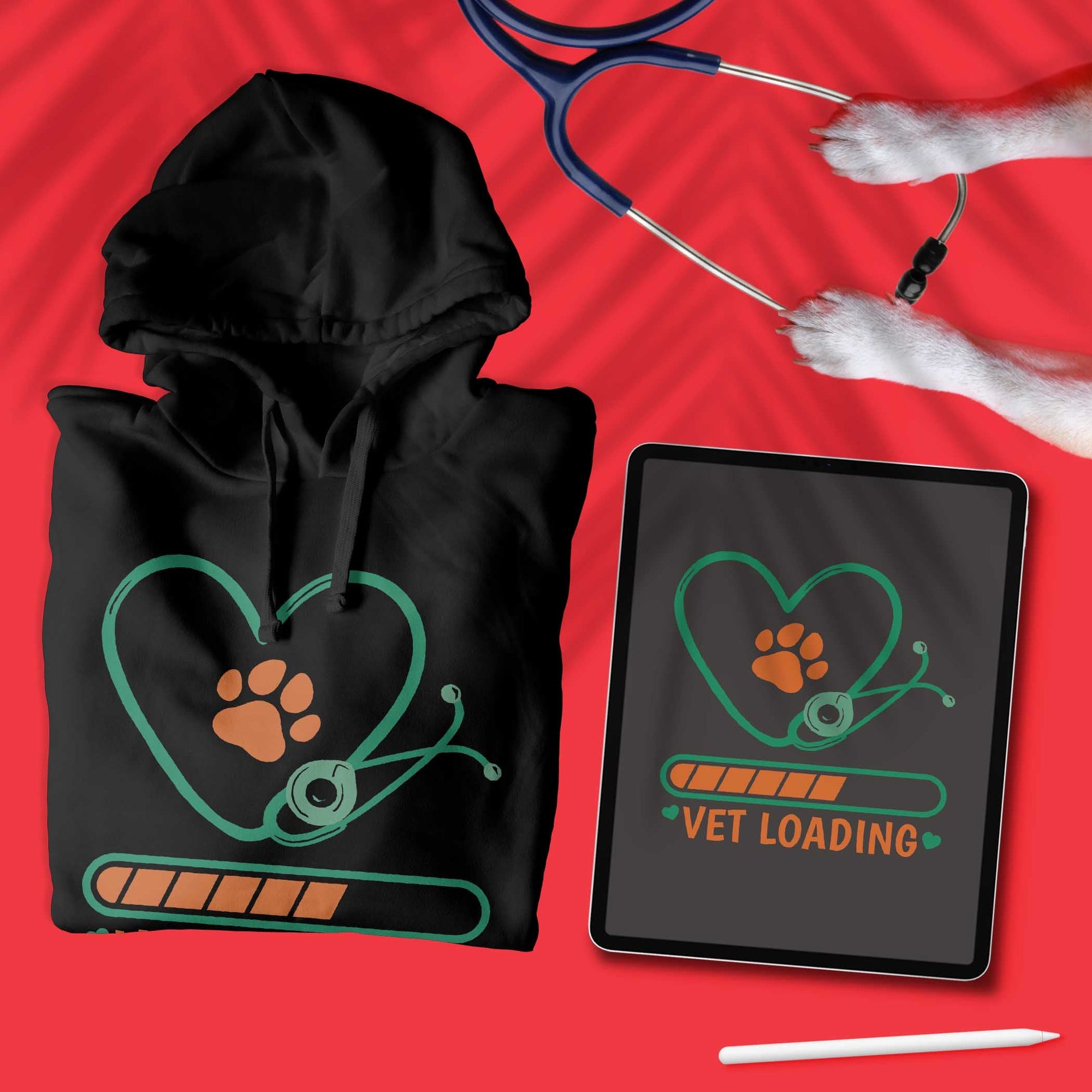 Vet Loading - Unisex Hoodie For Veterinary Student