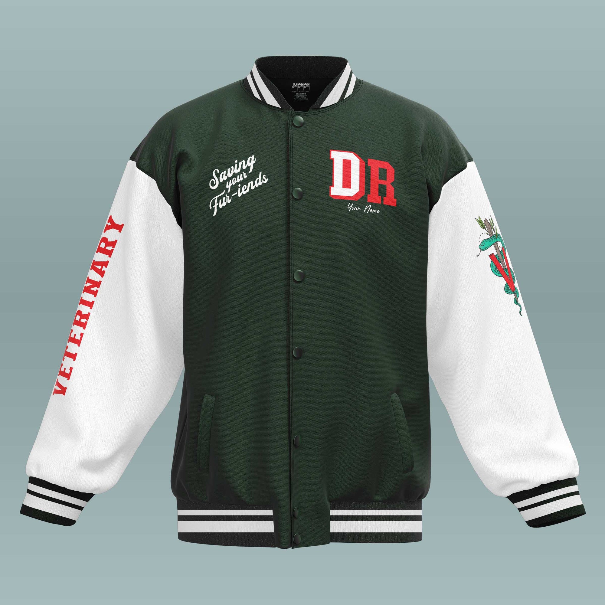 Veterinarian - Personalized Varsity Jacket