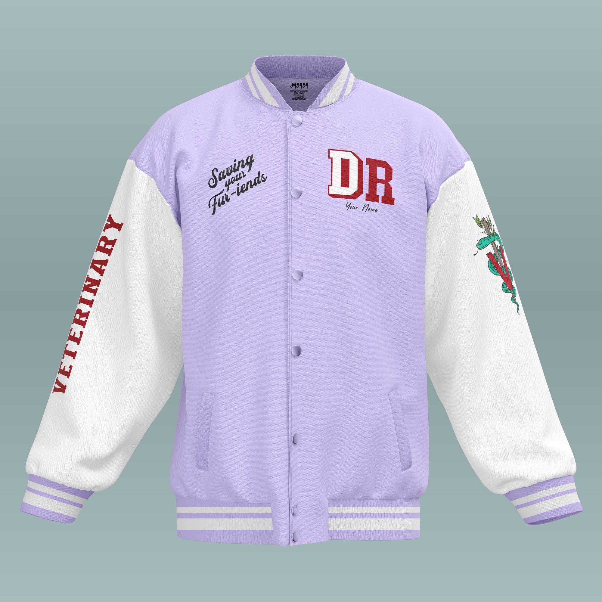 Veterinarian - Personalized Varsity Jacket