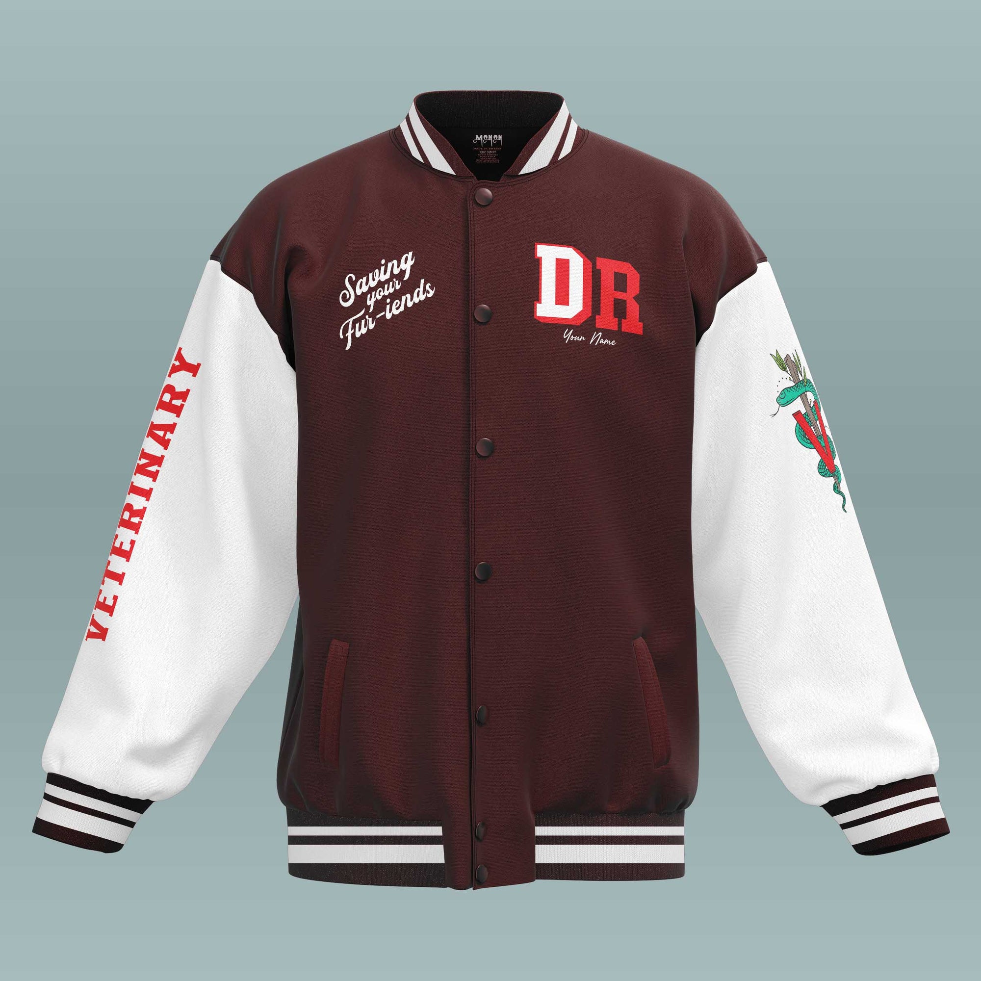 Veterinarian - Personalized Varsity Jacket