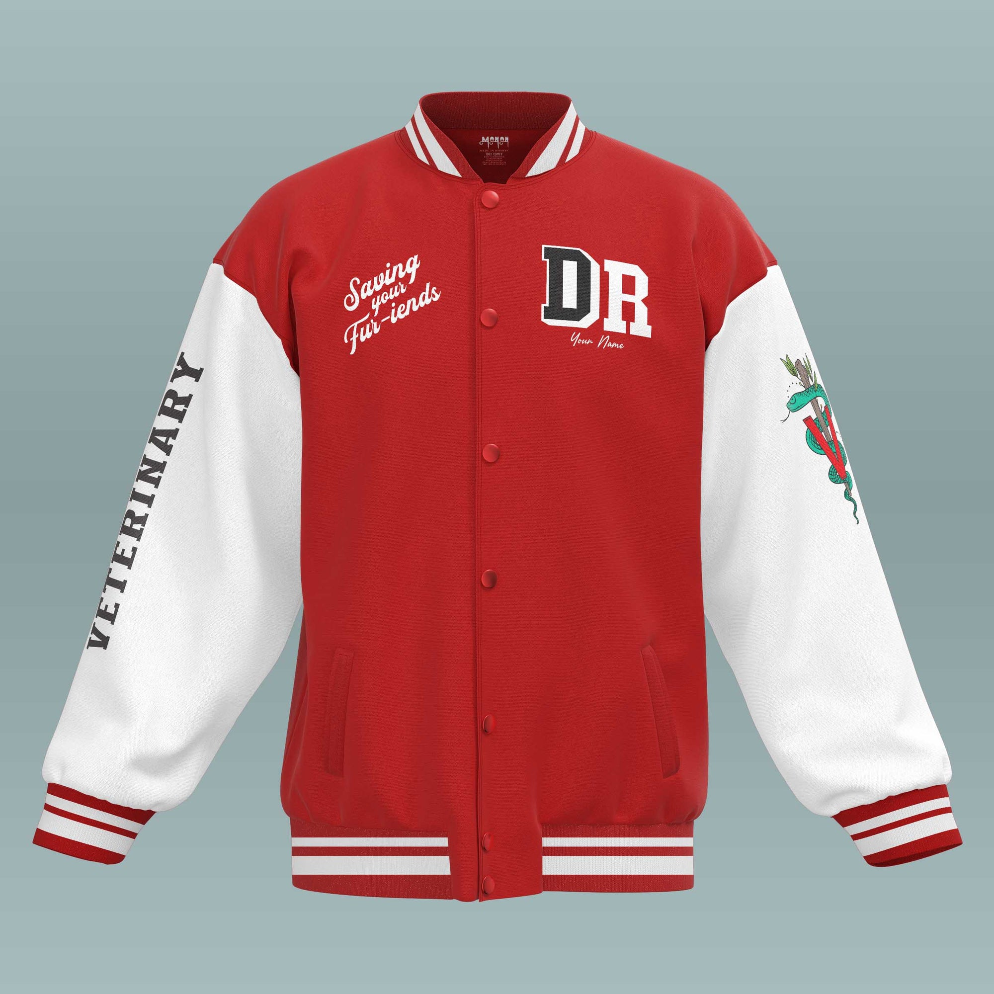 Veterinarian - Personalized Varsity Jacket