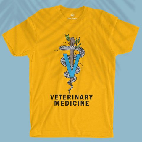 Veterinary Medicine Symbol - Unisex T-shirt
