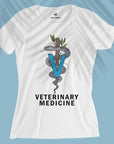 Veterinary Medicine Symbol - Women T-shirt For Vets