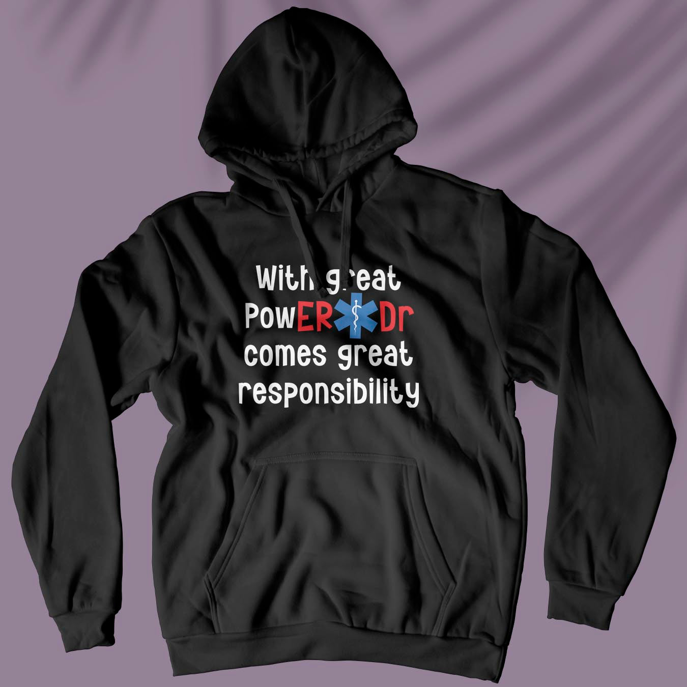 With Great PowER Dr - Unisex Hoodie