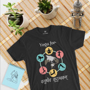 Yoga For Vasudhaiva Kutumbakam - Unisex T-shirt