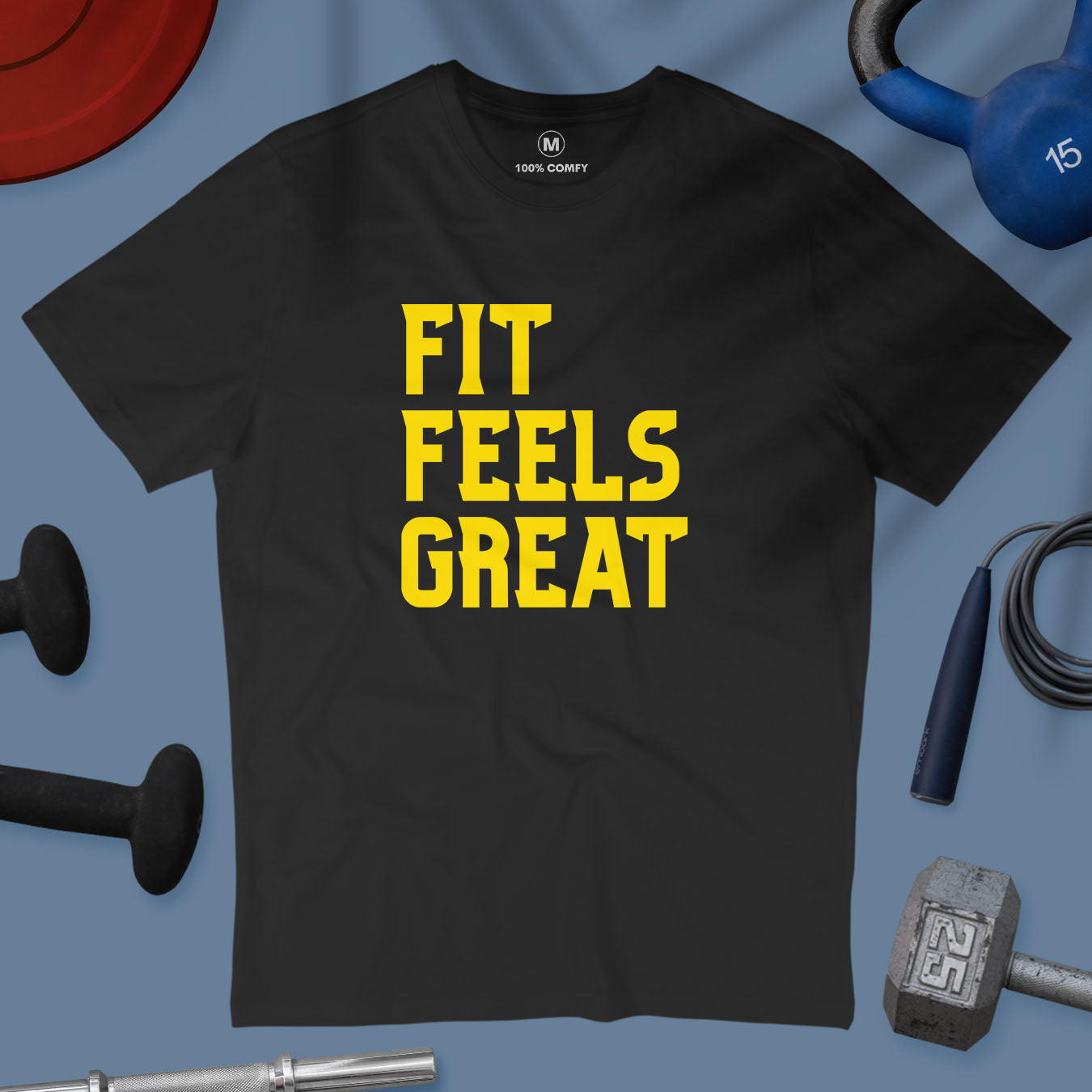 Fit Feels Great - Men T-shirt