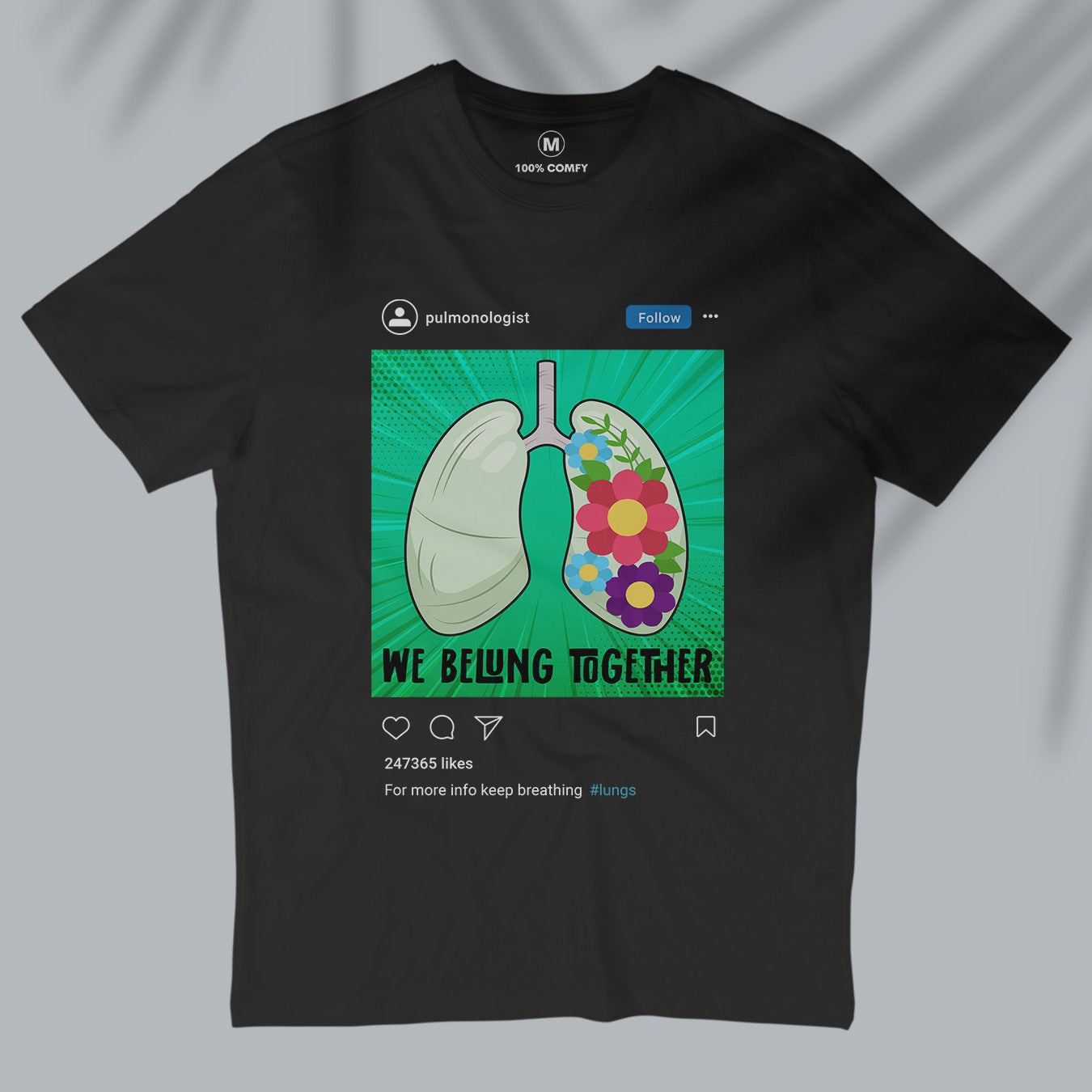 We Belung Together - Pulmonologist - Unisex T-shirt