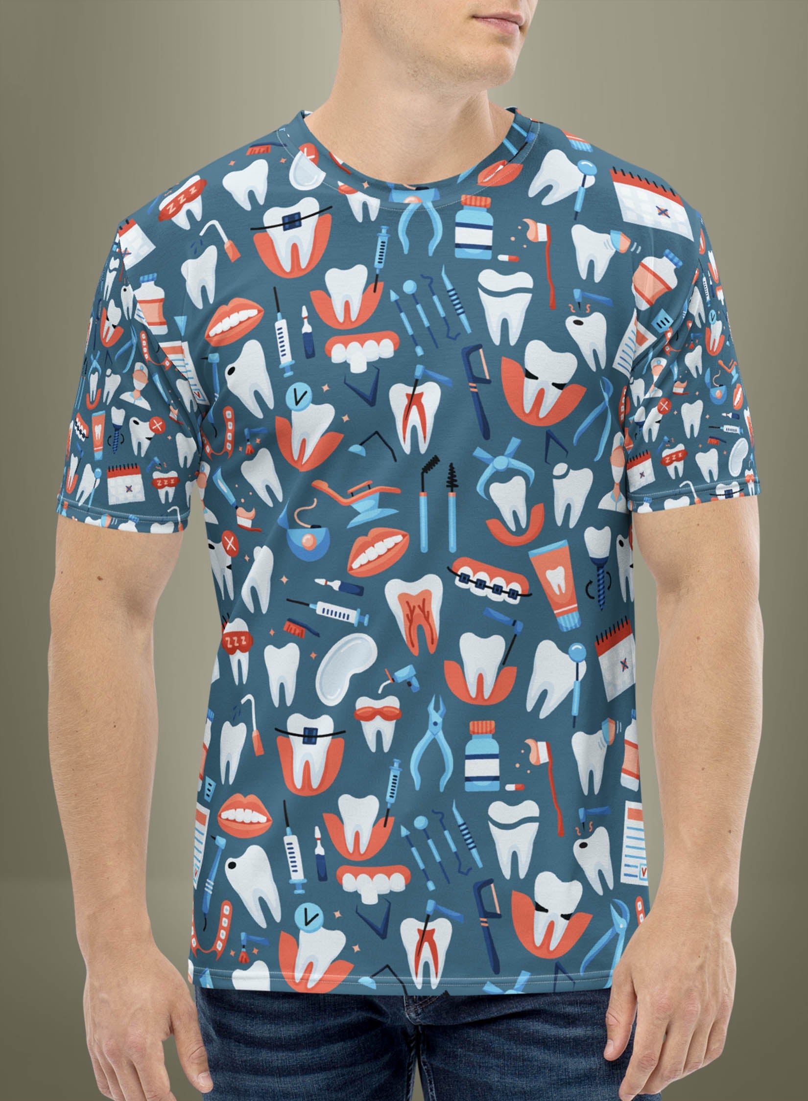 Dentist Elements - Unisex Printed T-shirt