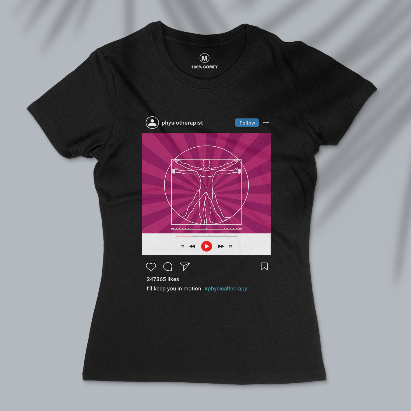 Press Play - Physiotherapist - Women T-shirt